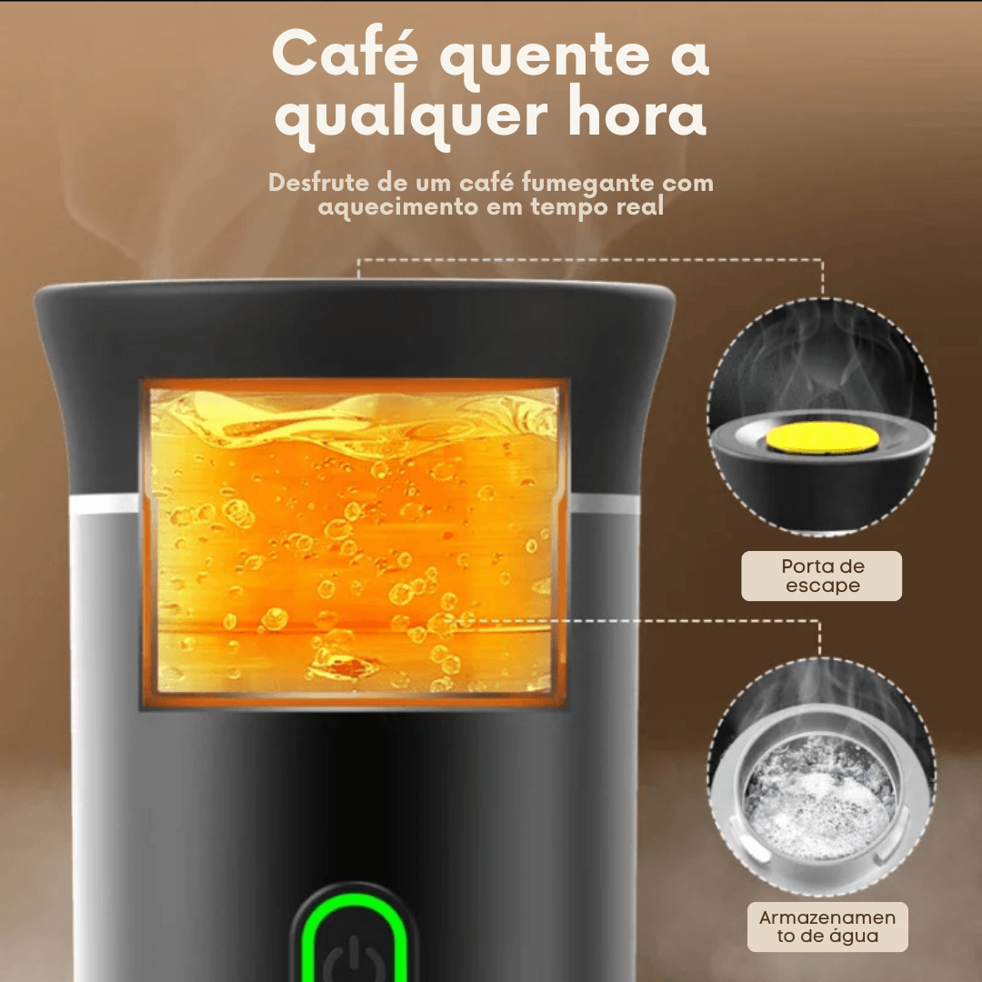 Cafeteira Portátil Premium 3 em 1